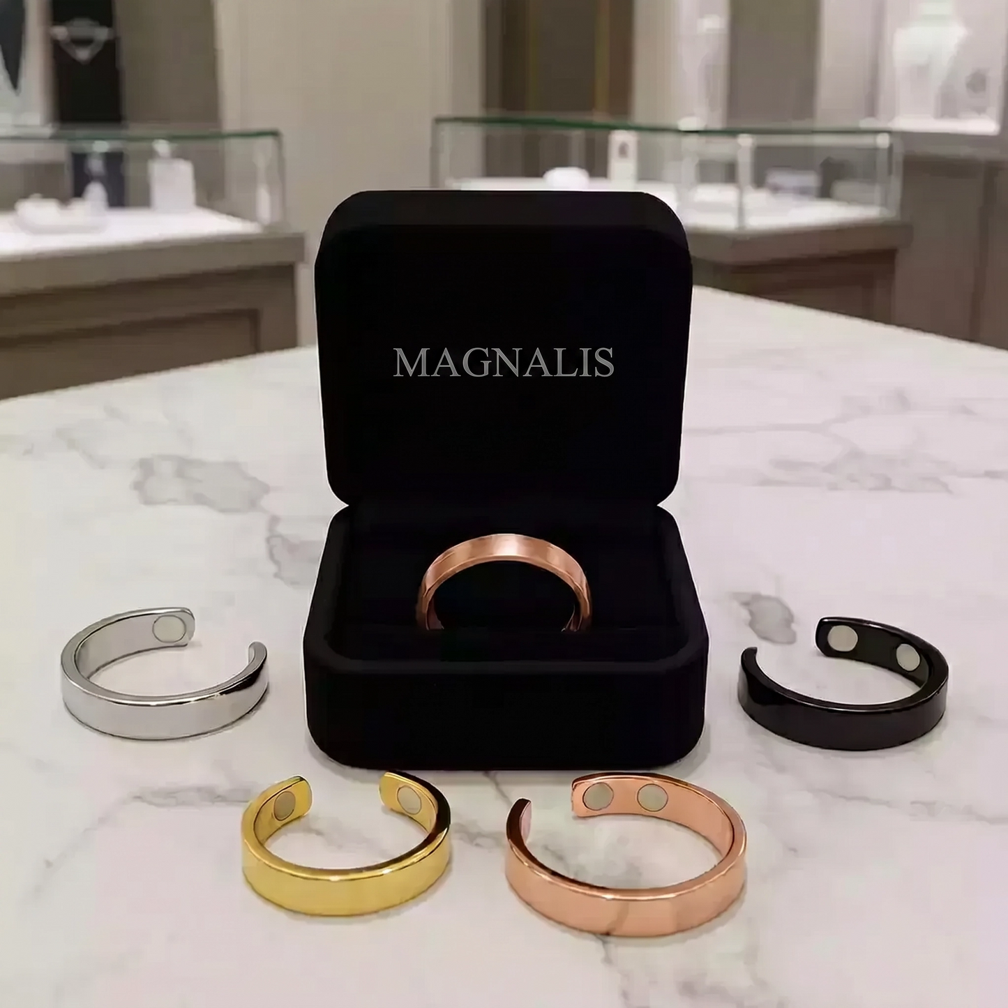 MAGNALIS™ • Magnetische ring voor gewichtsverlies