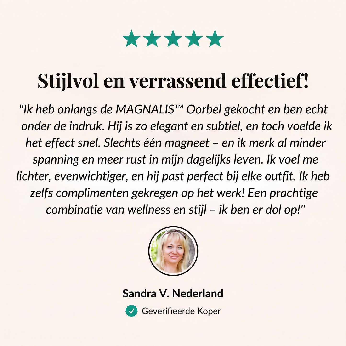 Magnalis™ Kortisol-Harmonie Oorbellen